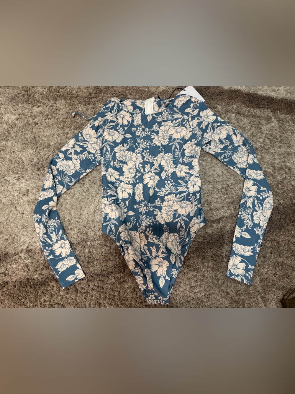 Aila blue one piece swimsuit